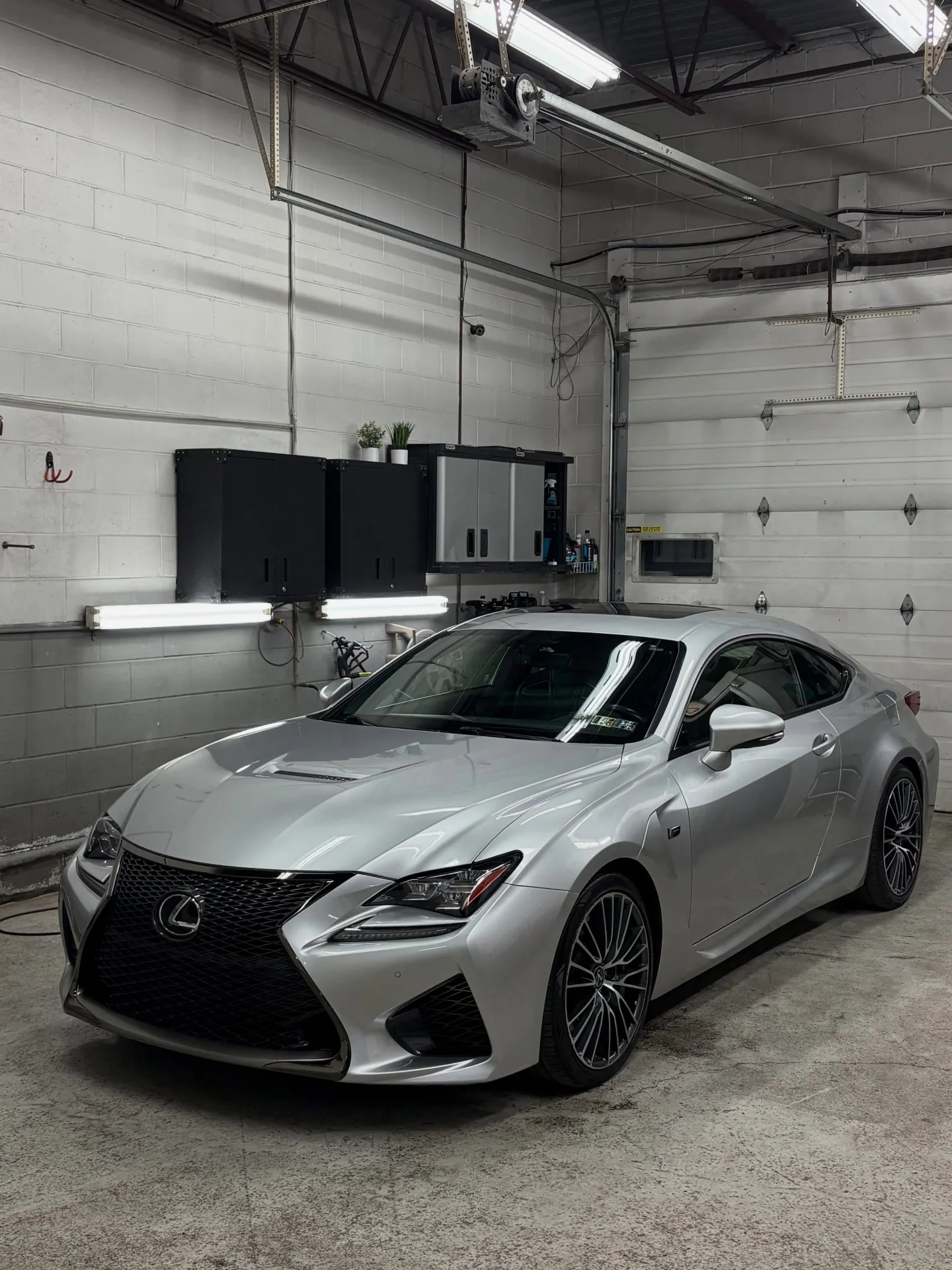 Before: Ceramic coating shine